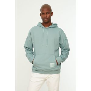 NWT Trendyol Men Oversize Hood Knit Sweatshirt